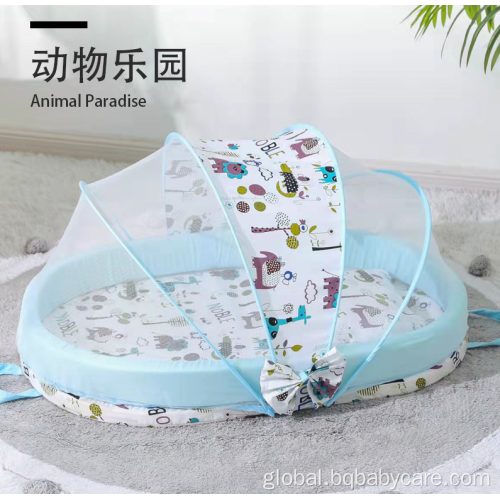 Infant Newborn Headrest Wholesales Baby Bed With Mosquito Net Supplier